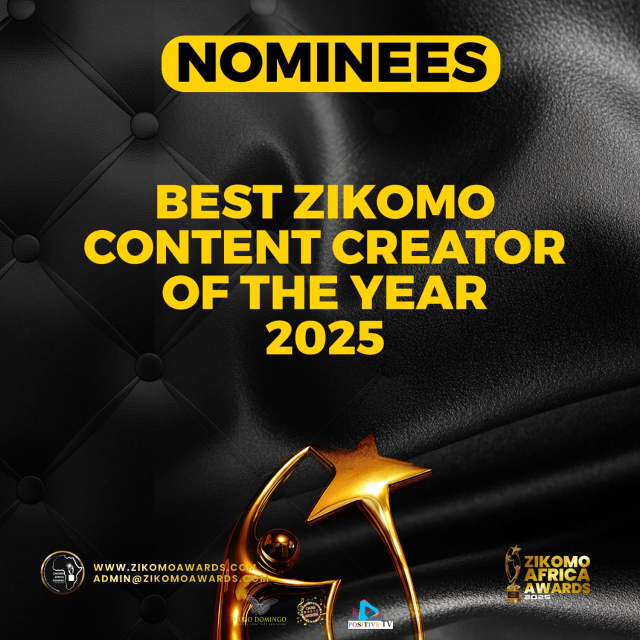 BEST ZIKOMO CONTENT CREATOR OF THE YEAR 2025