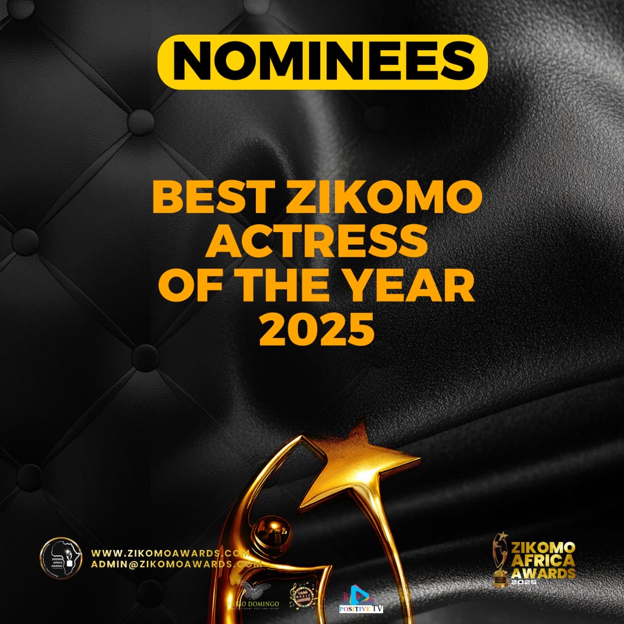 BEST ZIKOMO ACTRESS OF THE YEAR 2025