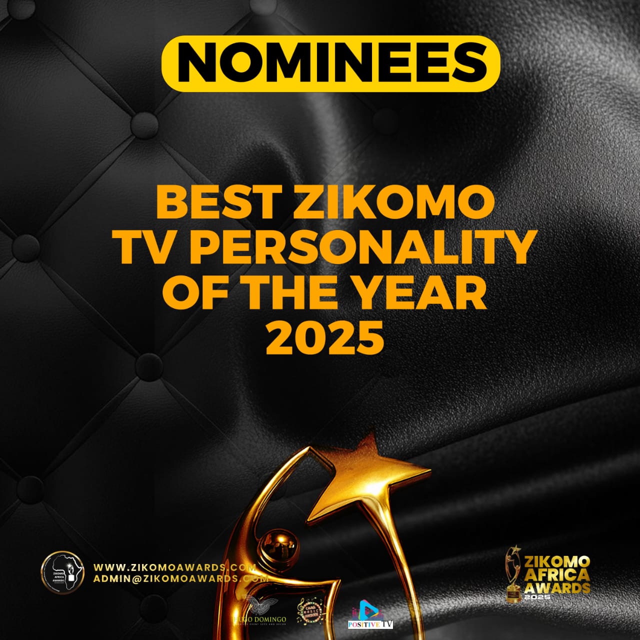 BEST ZIKOMO TV PERSONALITY OF THE YEAR 2025