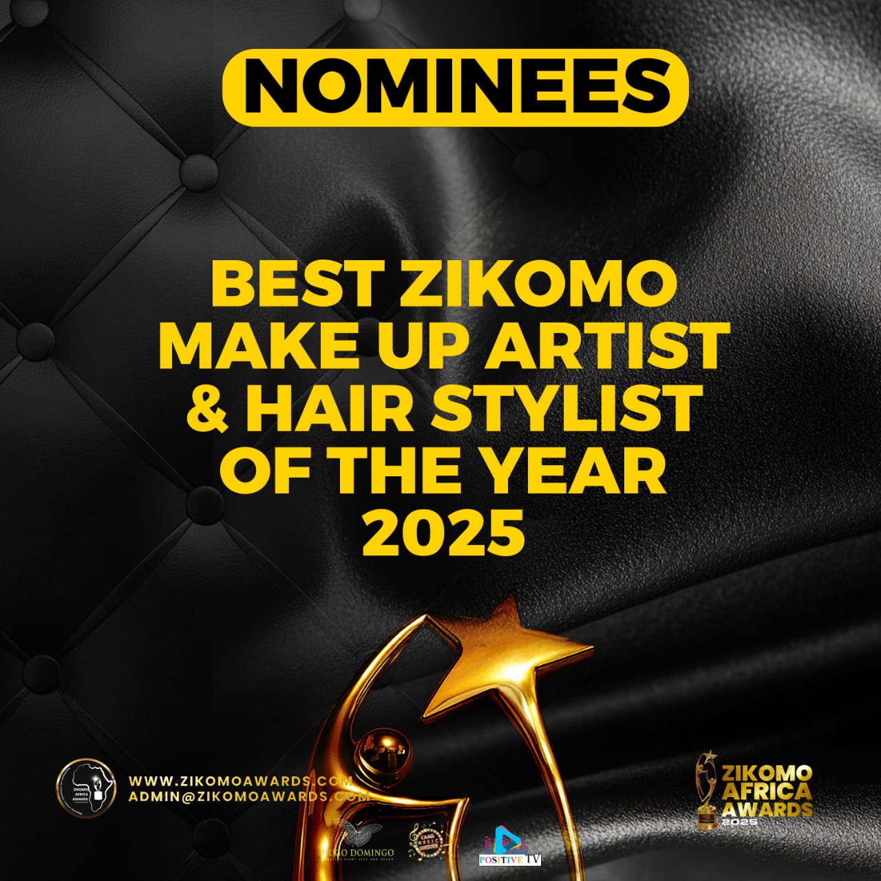 BEST ZIKOMO MAKE UP ARTIST OF THE YEAR 2025