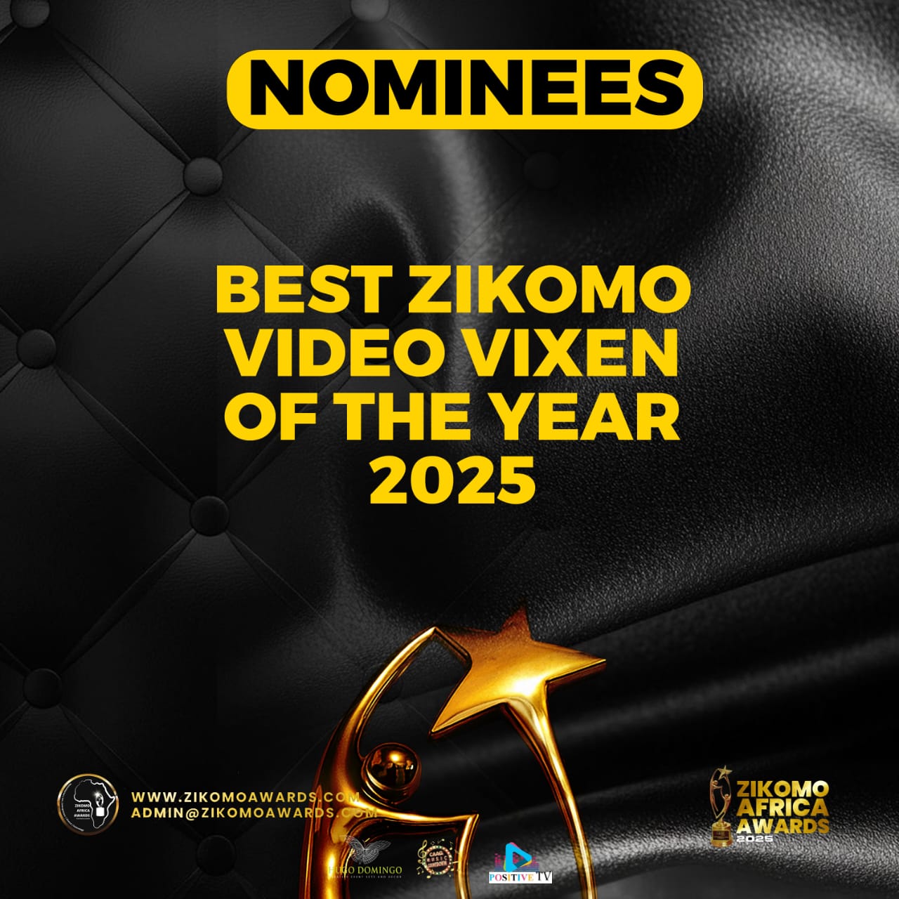 BEST ZIKOMO VIDEO VIXEN OF THE YEAR 2025