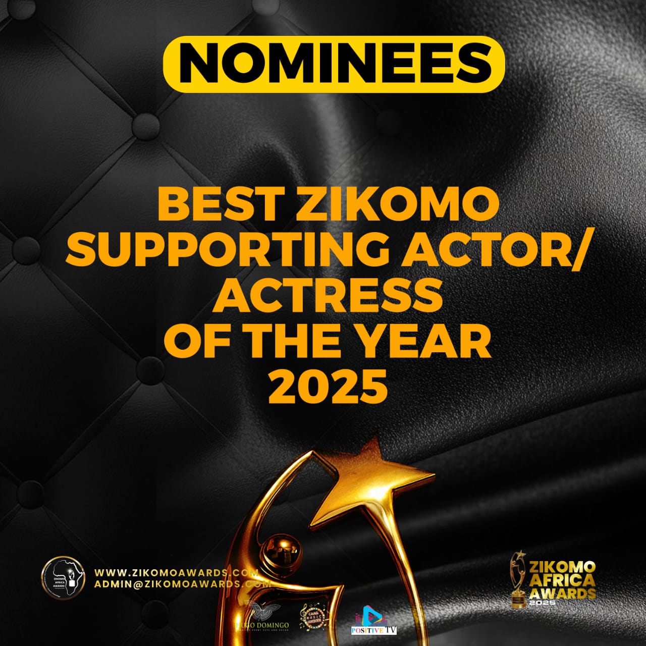 BEST ZIKOMO SUPPORTING ACTOR/ACTRESS OF THE YEAR 2025