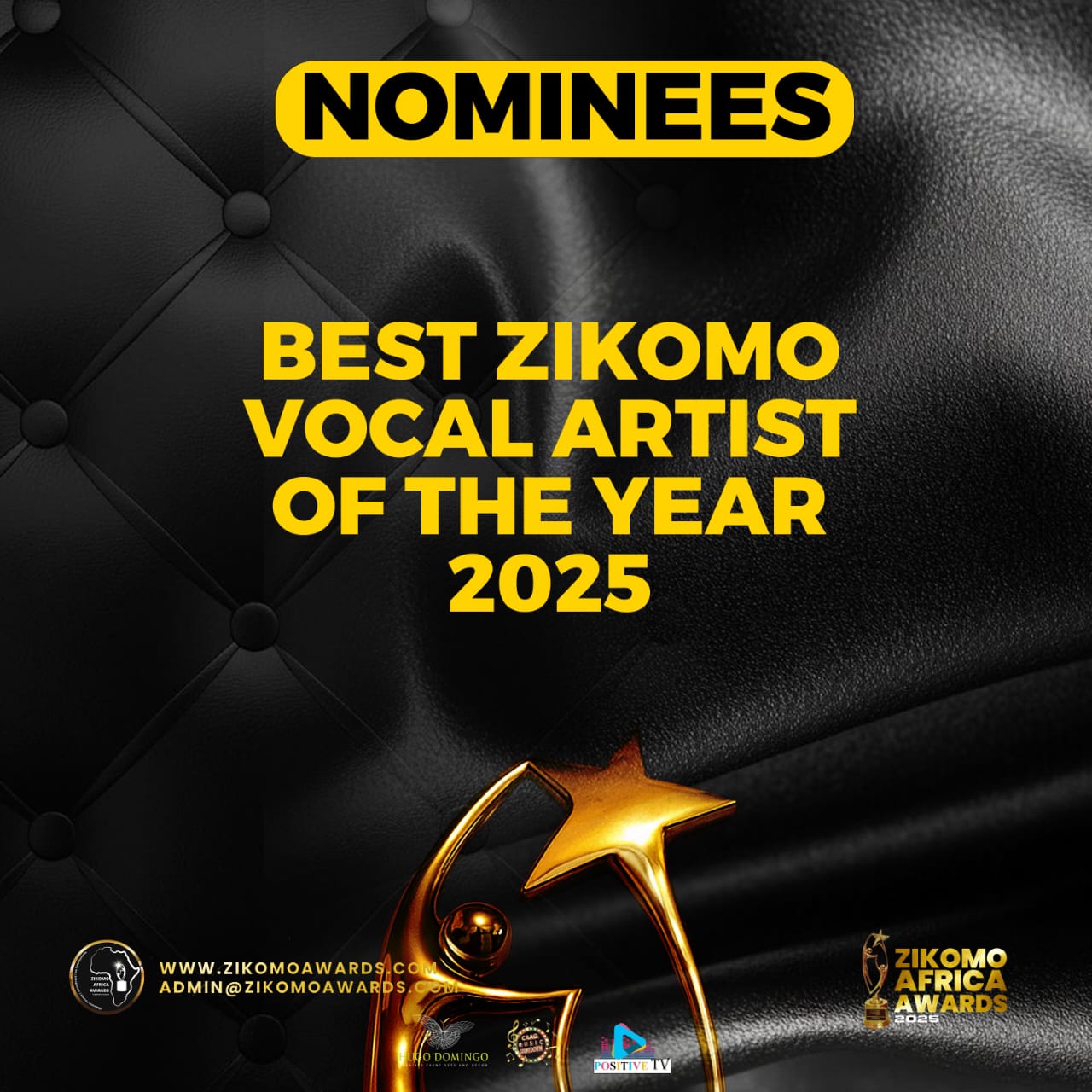 BEST ZIKOMO VOCAL ARTIST OF THE YEAR 2025