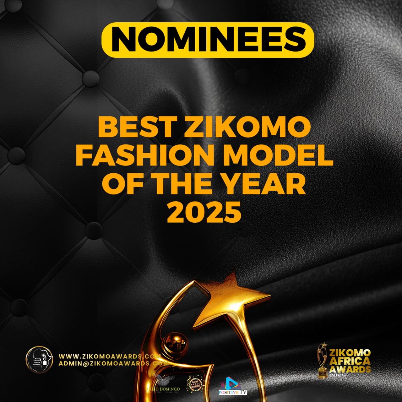 BEST ZIKOMO FEMALE MODEL OF THE YEAR 2025