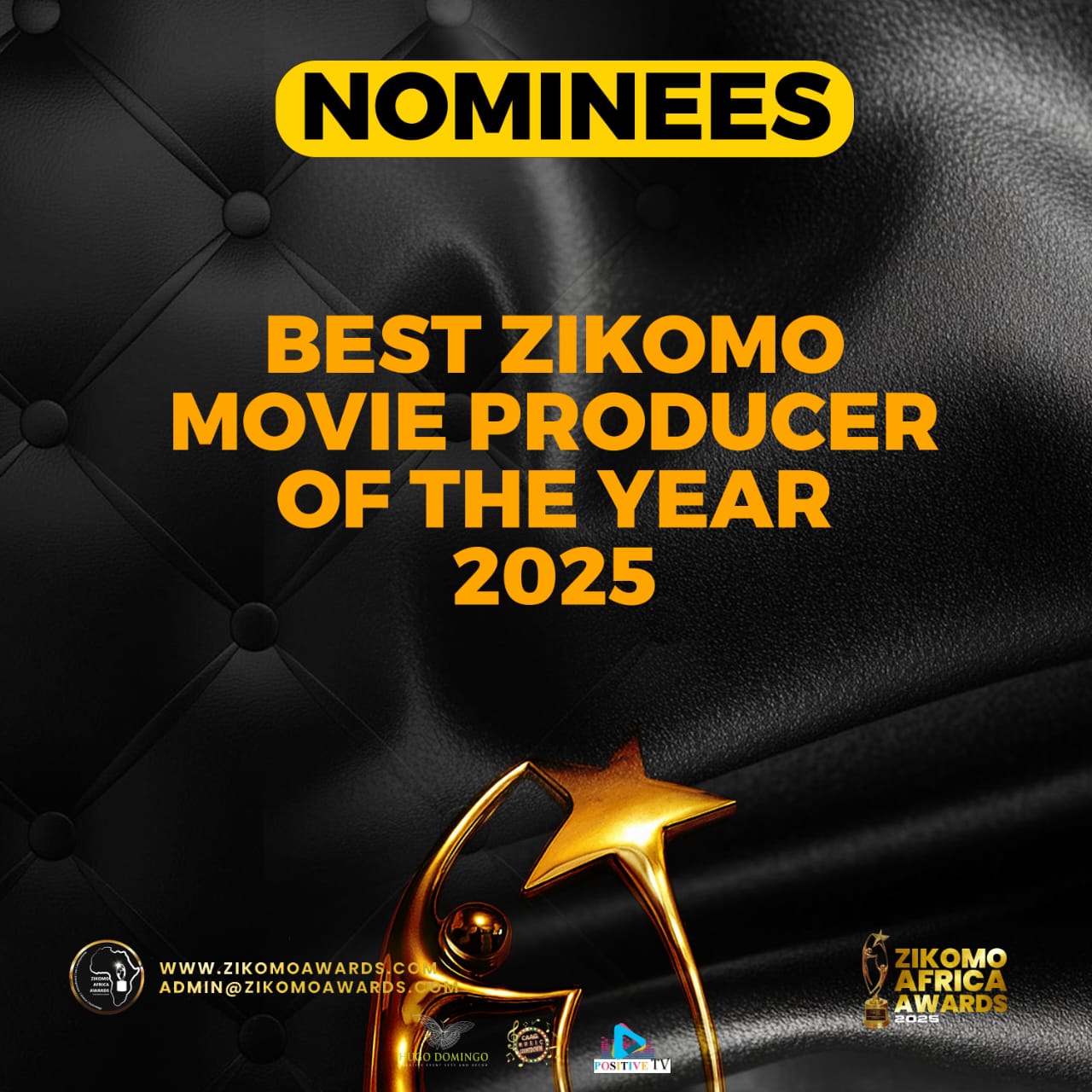 BEST ZIKOMO MOVIE PRODUCER OF THE YEAR 2025