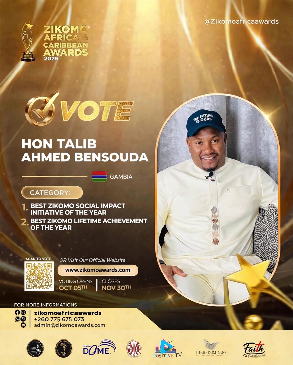Hon Talib Ahmed Bensouda-Gambia