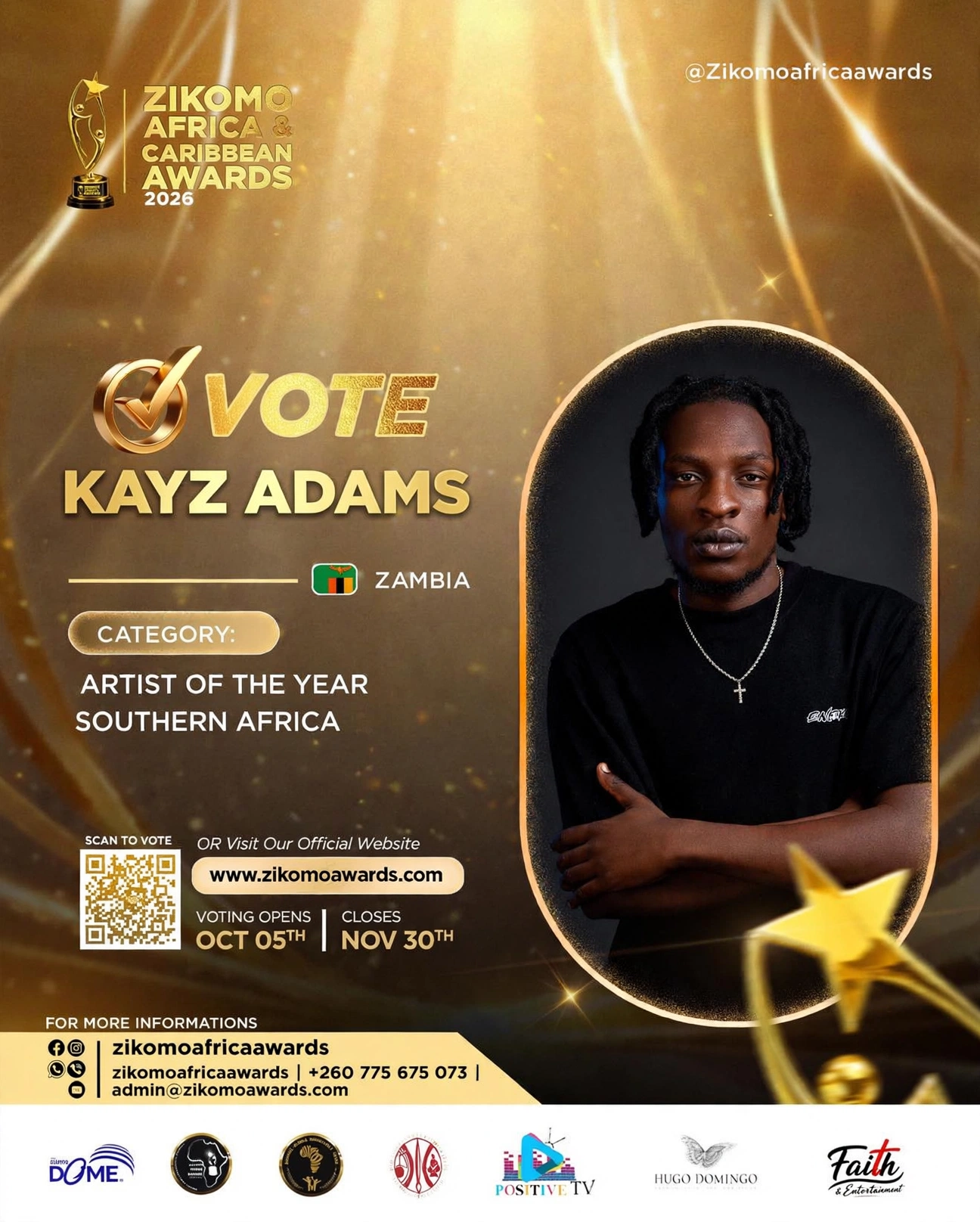 KAYZ ADAMS -zambia