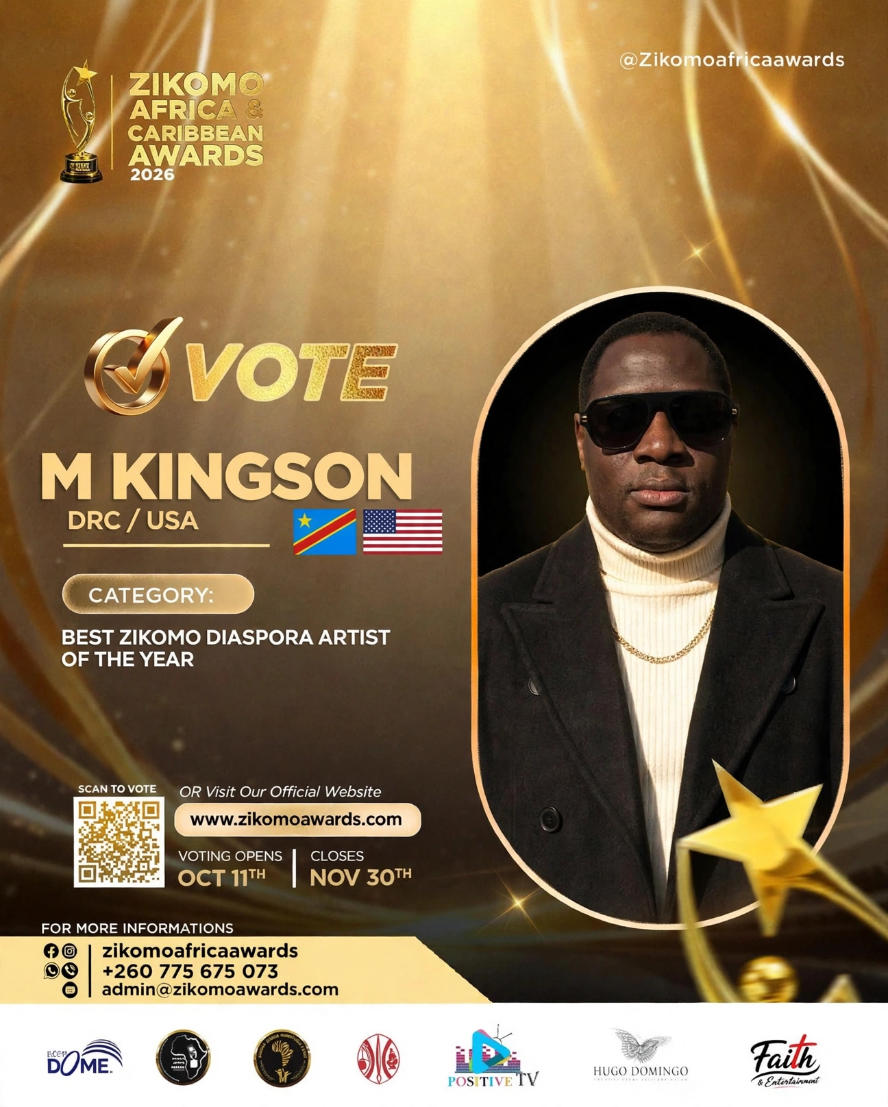 M KINGSON -Drc