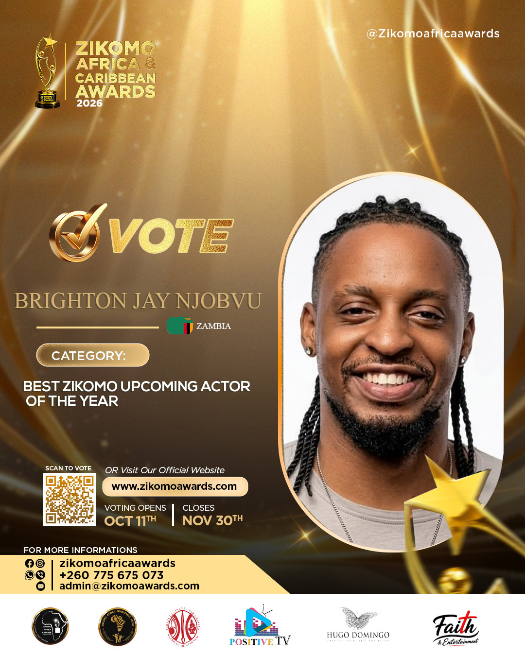 Brighton jay Njobvu -zambia