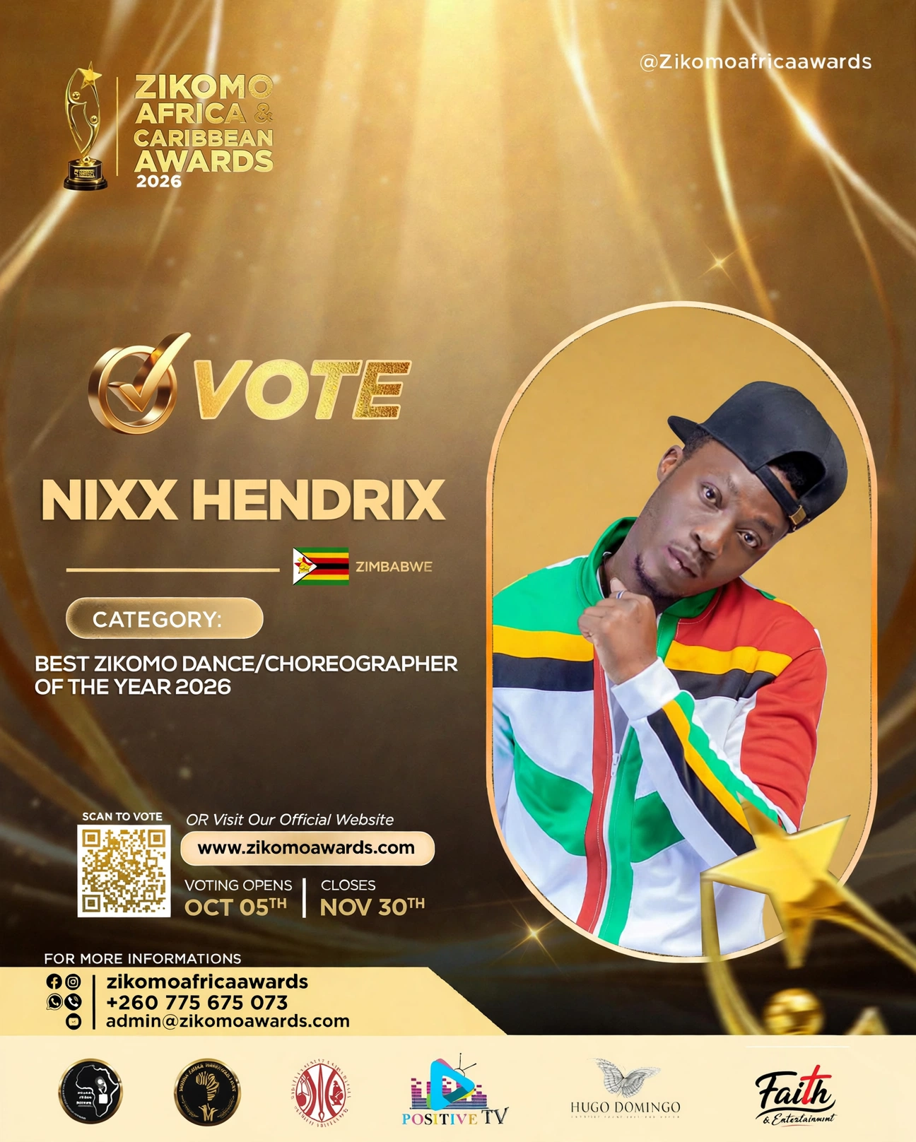 NIXX HENDRIX- ZIMBABWE