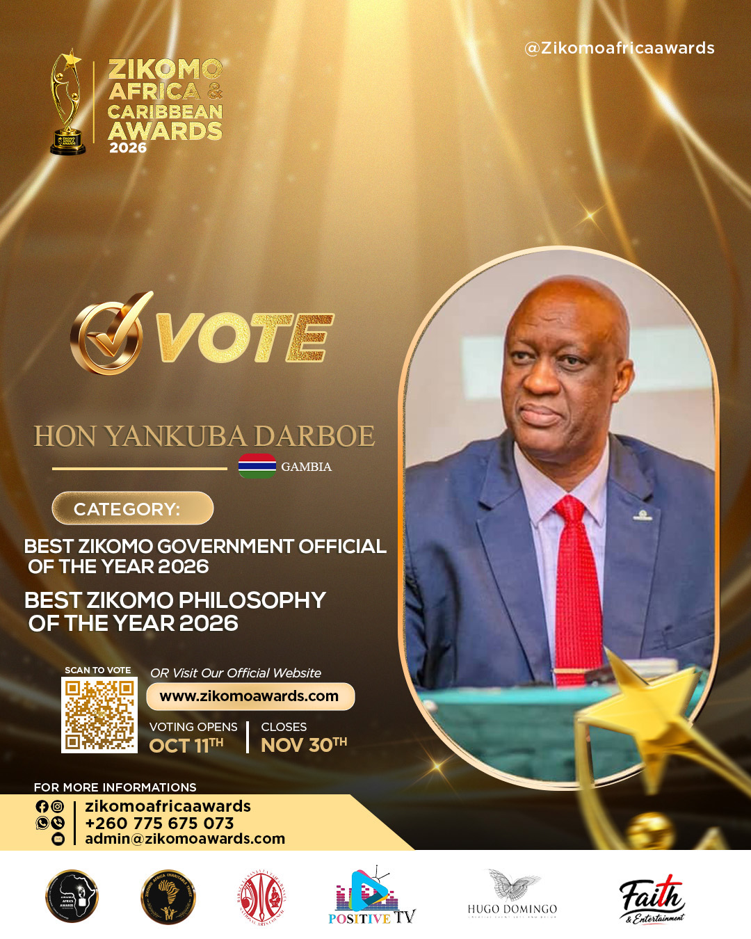 Hon Yankuba Darboe-Gambia